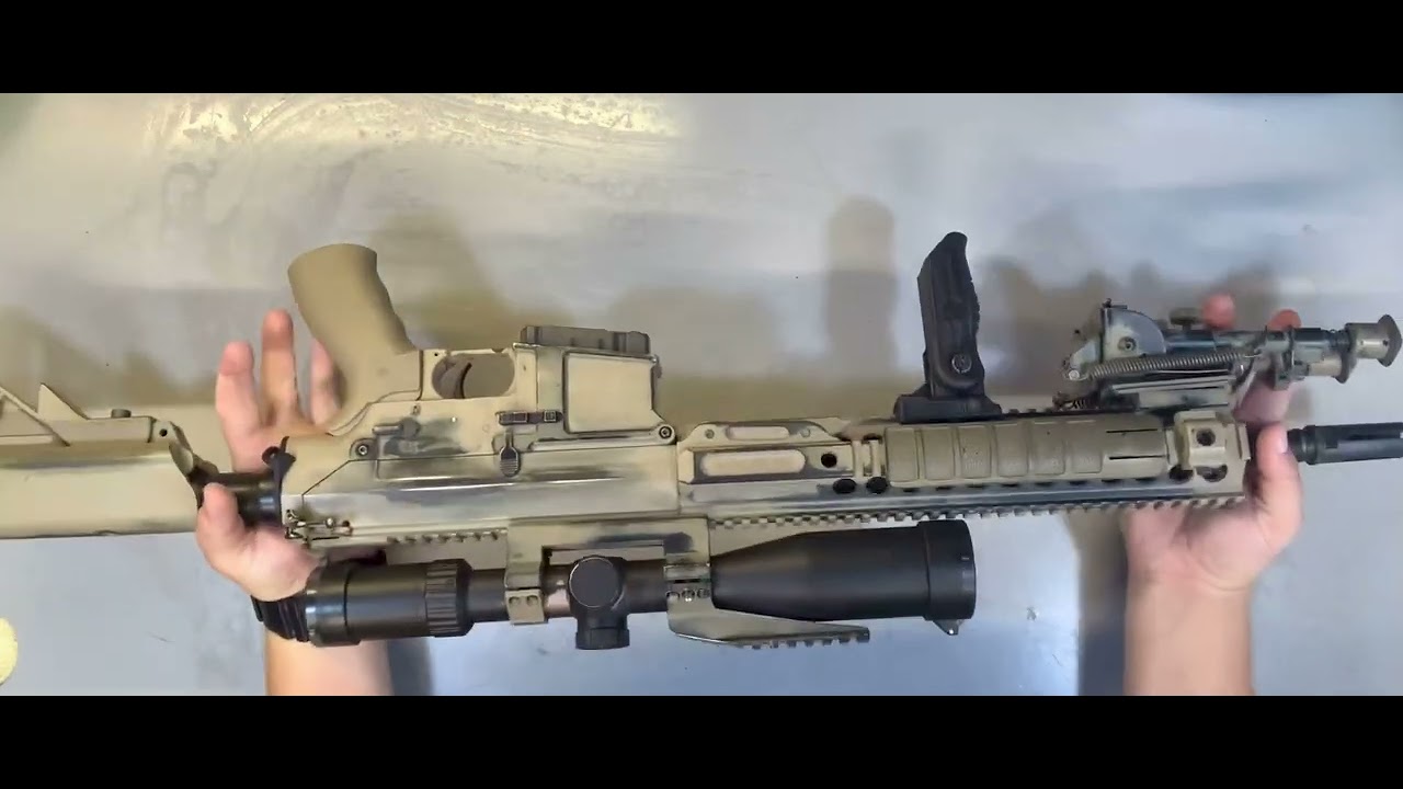 Airsoft DMR L129A1 (British Sharpshooter) Dave’s Custom Kit.