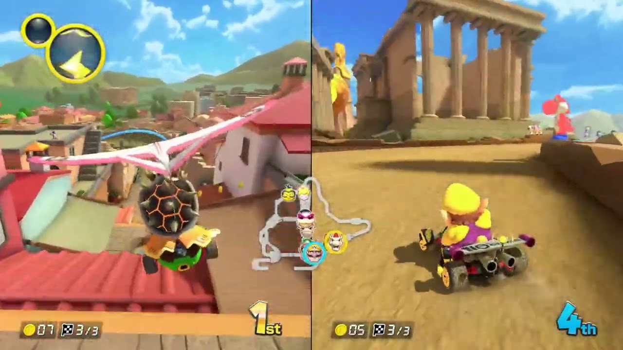 Playing mario kart with former friend #mariokart #gaming #gameplay #mariokart8deluxe #mario