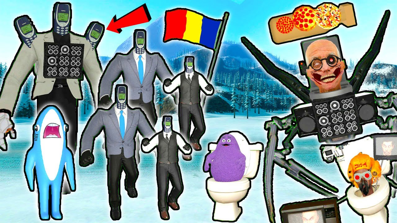 BOSS-UL TELEFON NOKIA SI DRACULASS SE DUC IN ROMANIA SI DISTRUG SKIBIDI TOALETELE NEBUNE! *EPIC*