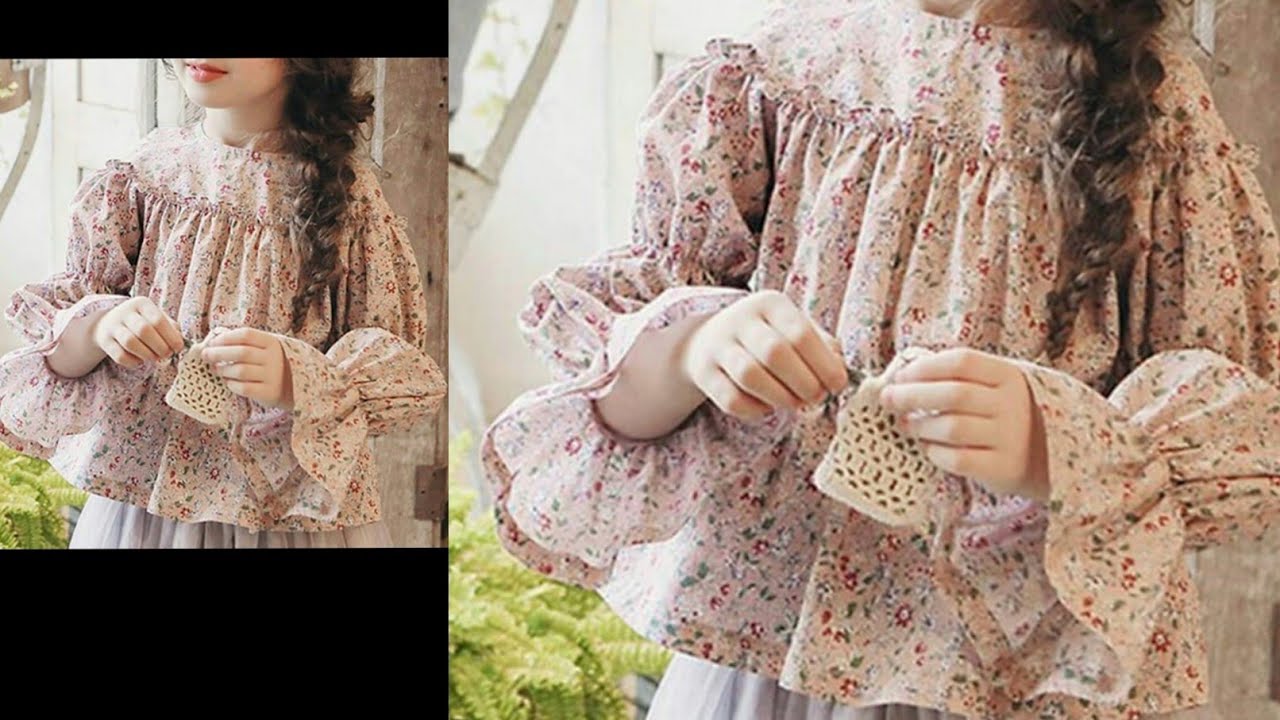 yoke style Top cutting stitching 