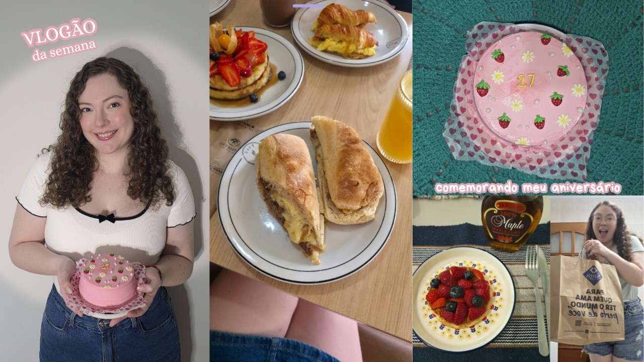 Vlogão Carnaval: brunch de aniversário + bento cake +  1° vez no Sam's club ✨️
