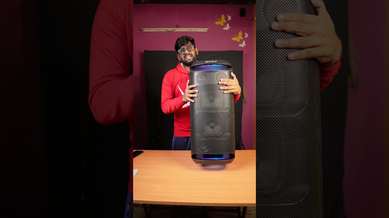 என்ன டா இவளோ🔊பெருசா இருக்கு 😮 Sony SRS-XV800 Party Speaker ✨ #sony #partyspeaker #rvtechtamil