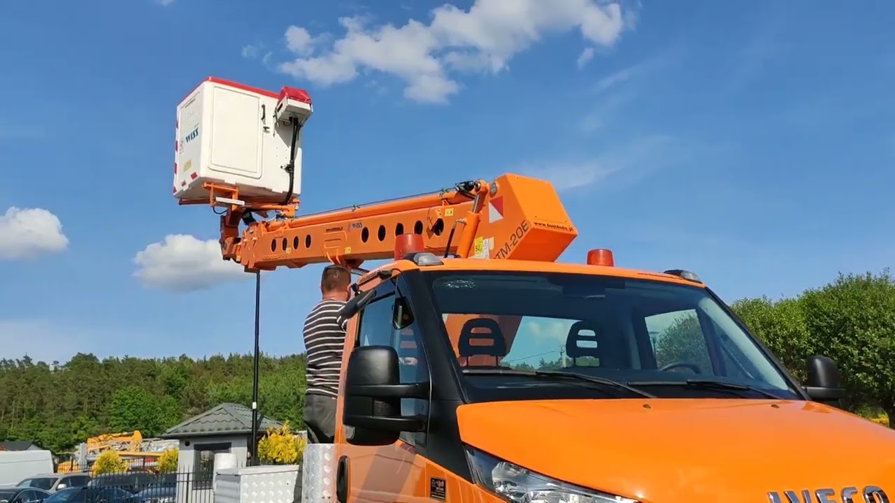 IVECO DAILY 55-170 4x4 Zwyżka Podnośnik Koszowy WISS PTM-20E Wciągarka duetduda.pl