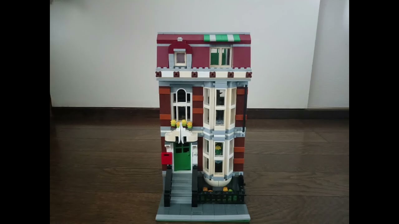 Lego 10218 Apartment speed build! (Animation) #Lego #Speedbuild #Petshop #10218 