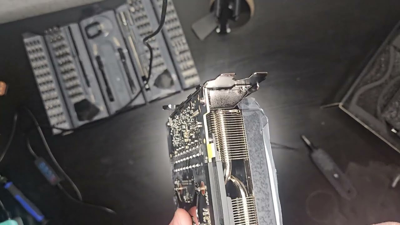 MSI Ventus 3x 4070ti Super disassembly