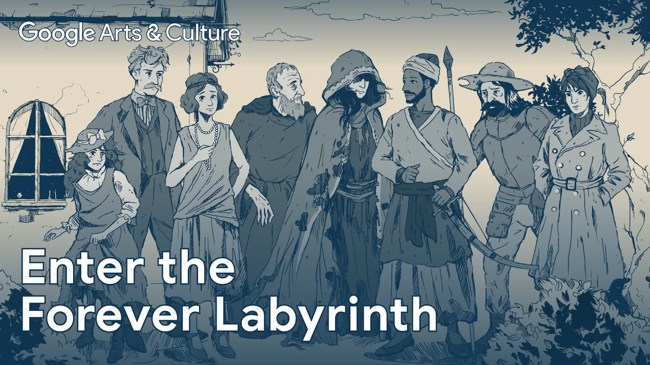 Embark on an art-filled adventure in The Forever Labyrinth!  | Google Arts & Culture