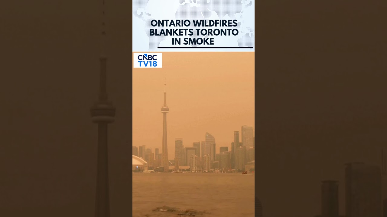 Toronto Hit By Worst-Ever Air Quality As Ontario Wildfire Smoke Blankets The City | N18S
