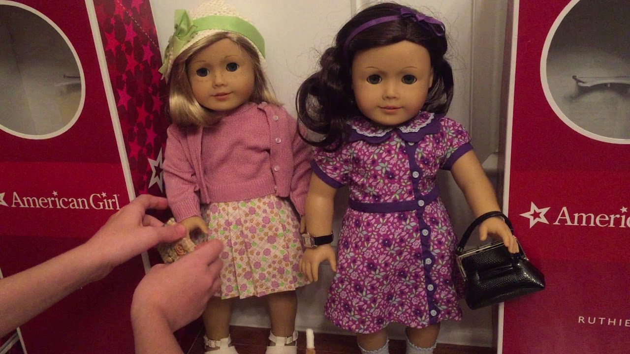 review of American Girl dolls Kit Kittredge and Ruthie Smithens