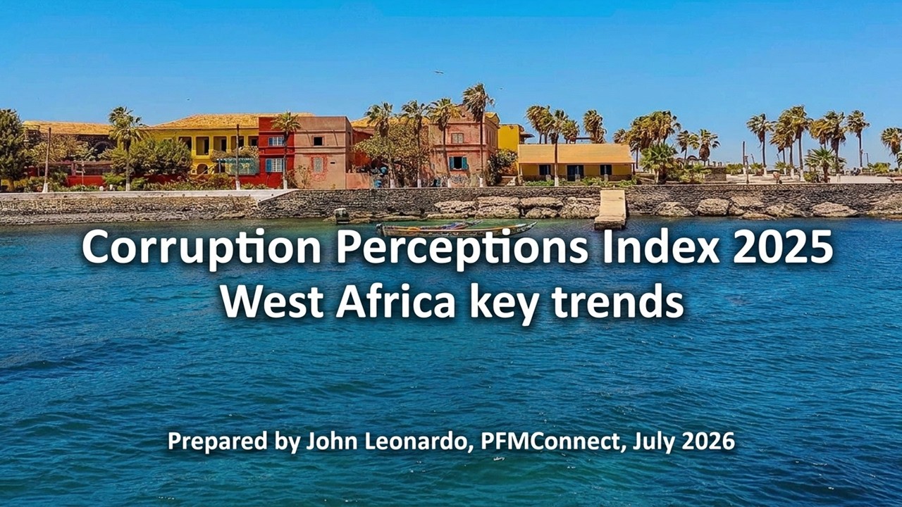 Corruption Perceptions Index 2025 West Africa key trends