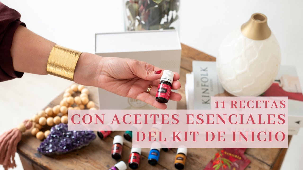 11 RECETAS con ACEITES ESENCIALES del KIT DE INICIO | YOUNG LIVING