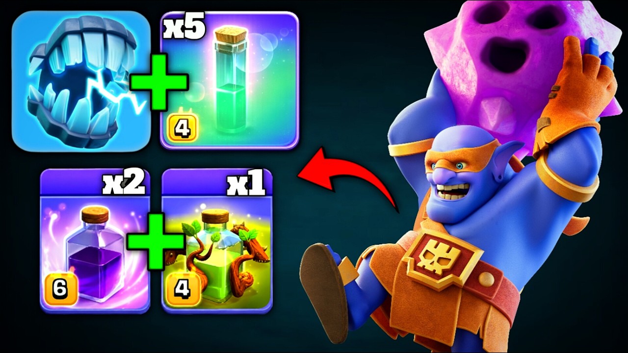 Rank 1 Player Army! DD Charge Super Bowler | Best TH18 Ground Attack Strategy After Update | CoC