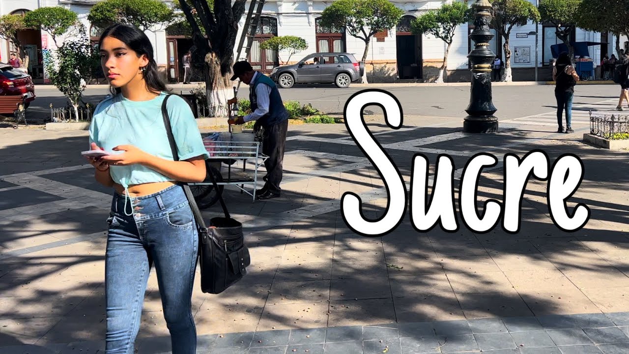 Plaza 25 de Mayo. Sucre, Bolivia