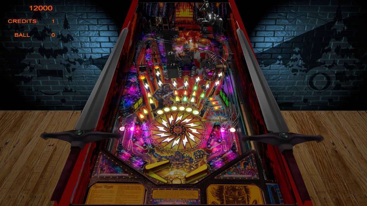 Black Knight Sword of Rage Pinball (WIP) VPX