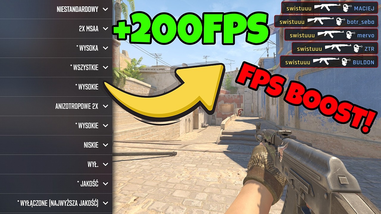 JAK MIEĆ WIĘCEJ FPS W CS2? (OPTYMALIZACJA 2025, PANEL NVIDIA)