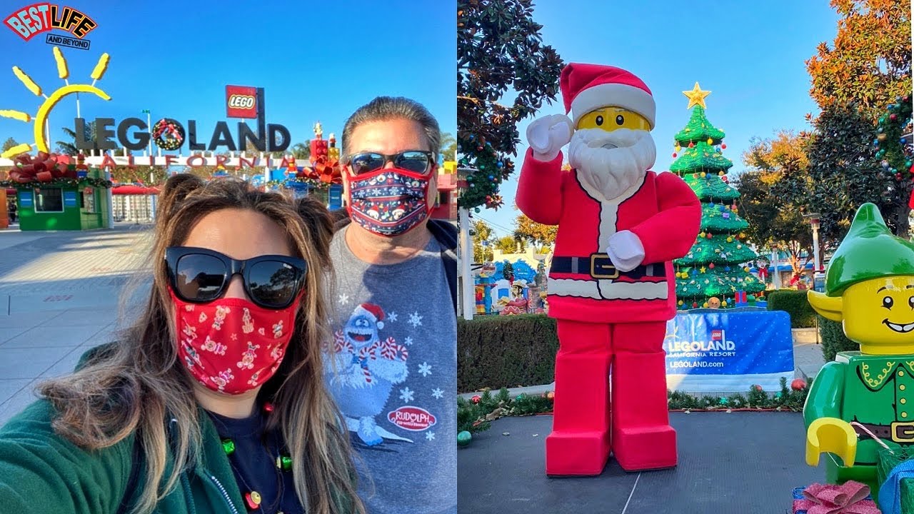 The Magical Snow-Filled Christmas Event at Legoland California!+Train Ride From Anaheim to Oceanside