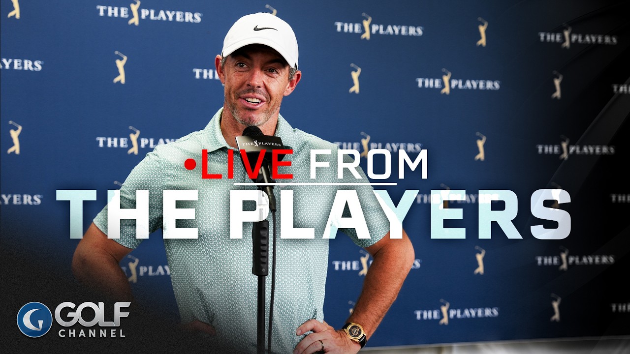 Full presser: McIlroy gives update on his back and playing status for The Players