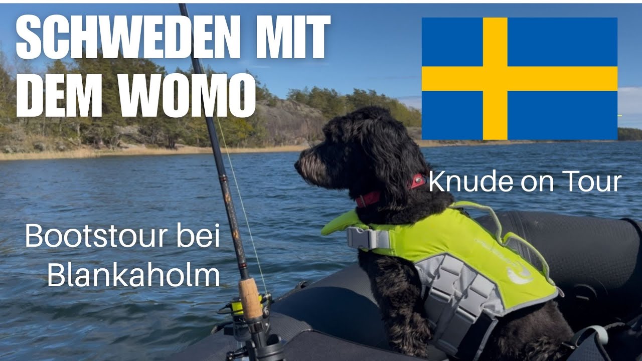 Schweden mit dem Womo Step 8 Bootstour bei Blankaholm