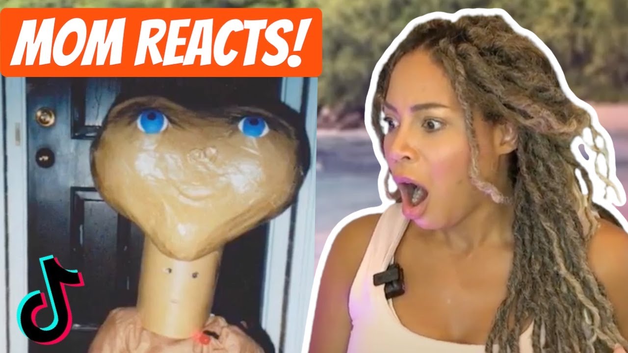 Mom Reacts to Creepy Costume Fails on TikTok!