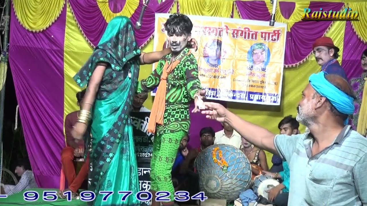 राजू हीरो की नौटंकी (भाग-4) बेदर्द भाई बहन ने जान गवाई उर्फ डाकू तूफान सिंह #Rajstudio #Nautanki
