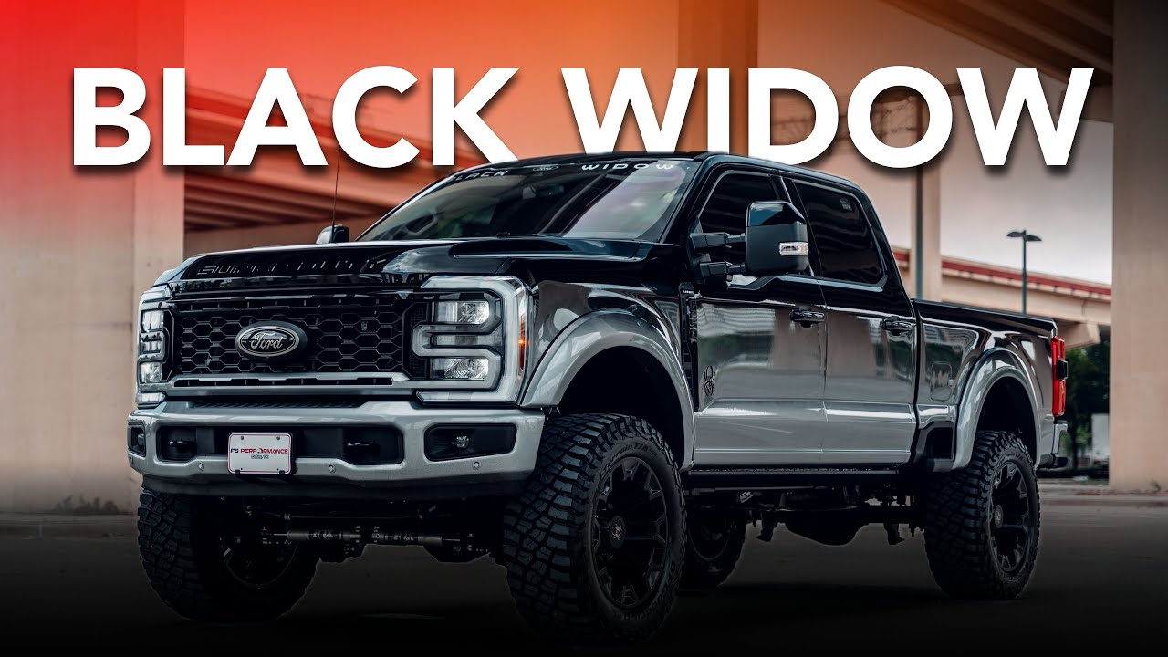 2025 Black Widow Ford F250 | Walkaround & POV Drive
