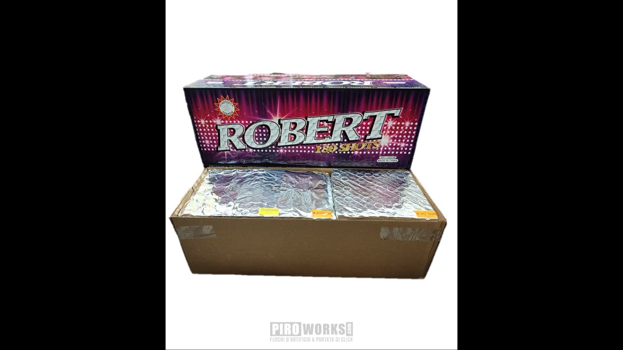 18003M | ROBERT 180 COLPI 25mm | TEANESE | piroworks.com
