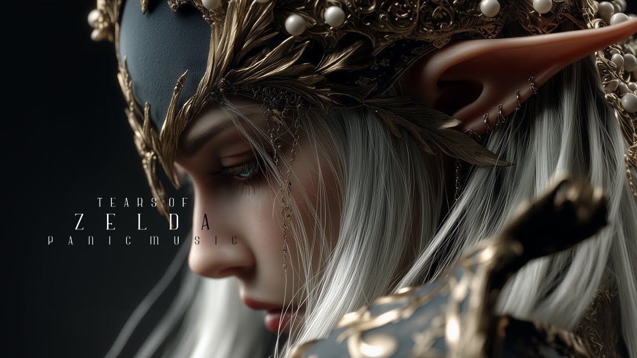 Tears of Zelda - Emotional Female Vocal Fantasy Music with Calming Instruments