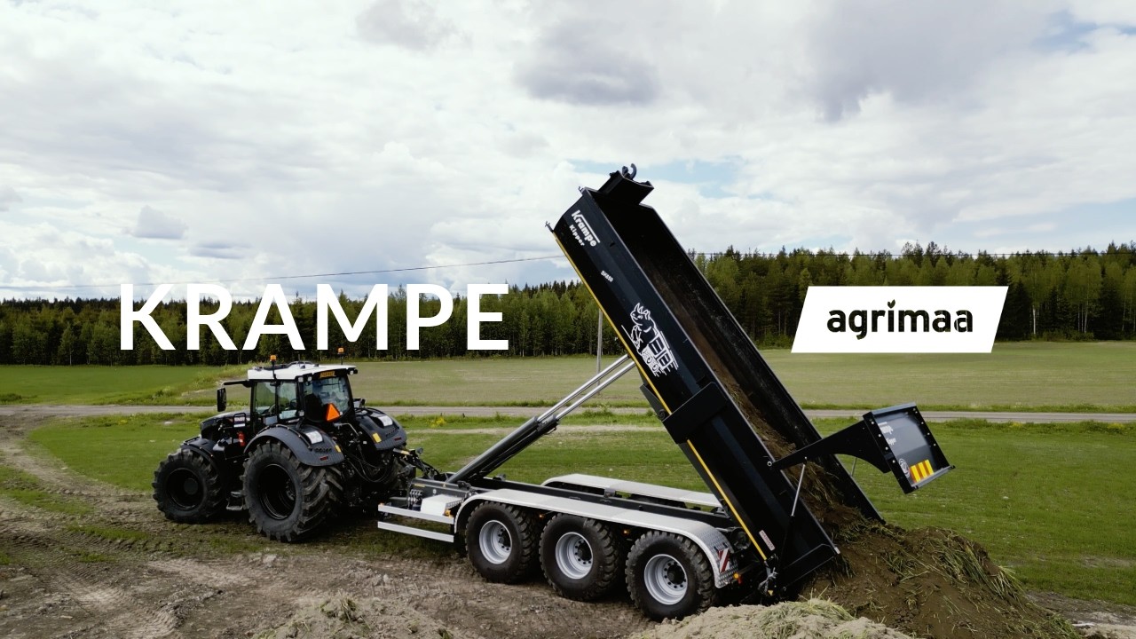 Krampe THL 25 koukkulavavaunu
