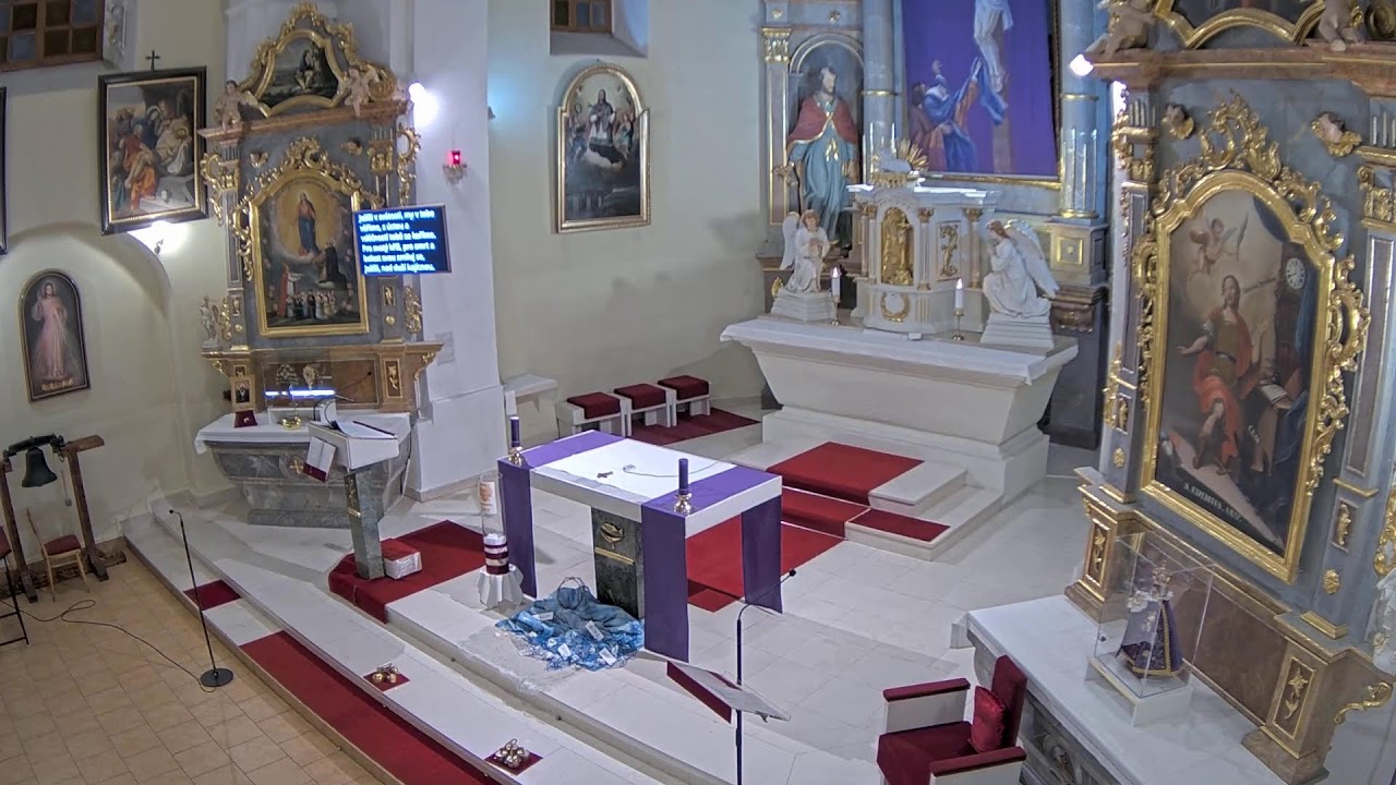 Živě z kostela sv. Filipa a Jakuba v Dobraticích