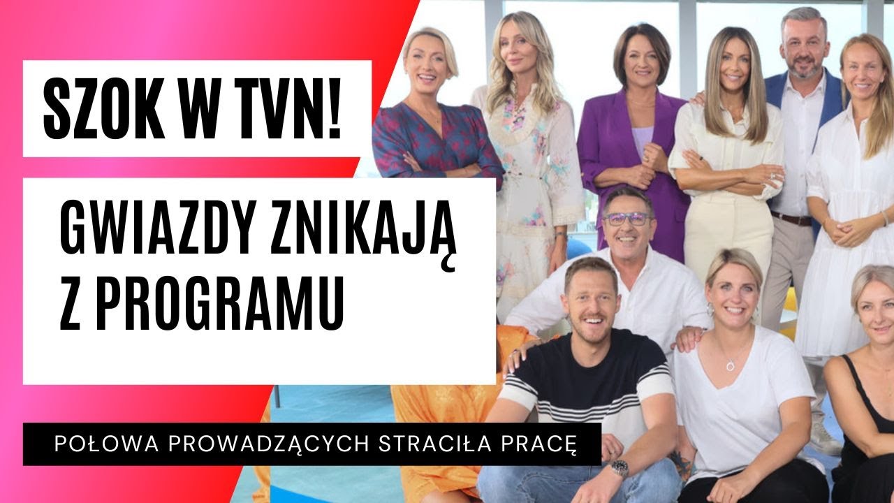 Rewolucja w Dzień Dobry TVN! Gwiazdy STRACIŁY PRACĘ. Pozbyli się POŁOWY prowadzących | FAKT.PL