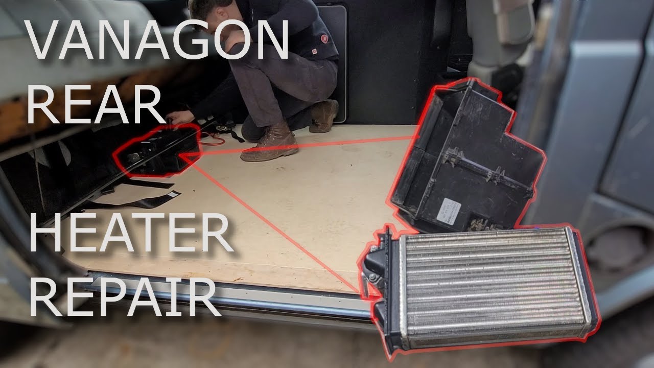 Vanagon Rear Heater Repair and Replacement, Some Electrical Wiring and Other Things