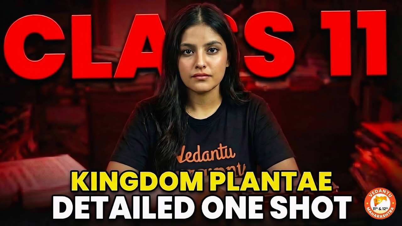 Kingdom Plantae Class 11 One Shot | HSC Board Biology Class 11 Detailed One Shot | By Radha Mam
