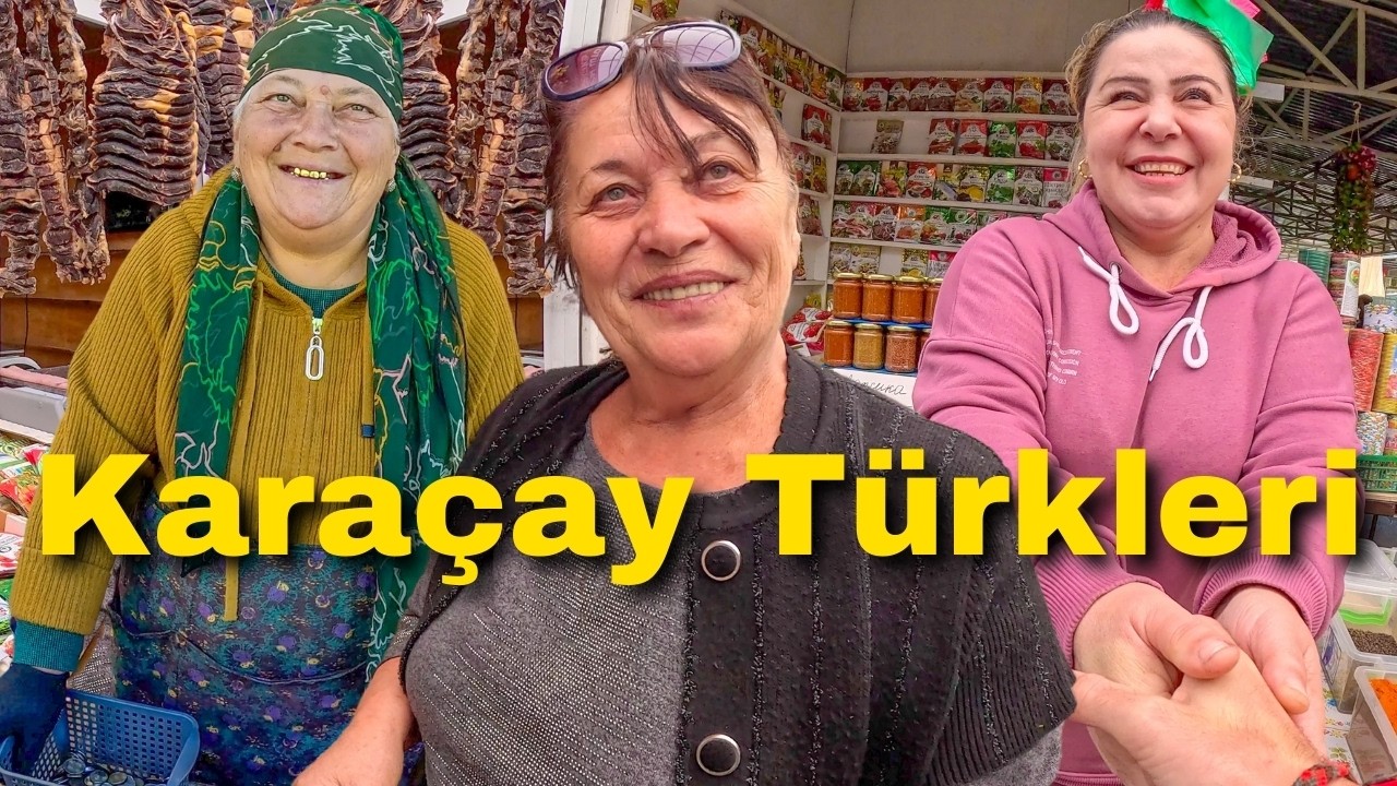 Путешествуя по России, говорим по-турецки! Карачаево-Черкесский уличный рынок