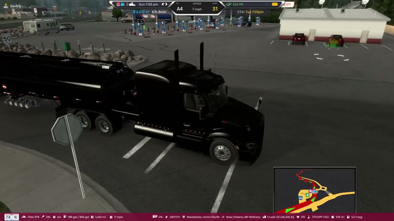(ATS) Trucking from Revelstoke (CA) to New Orleans (LA) Pt 1