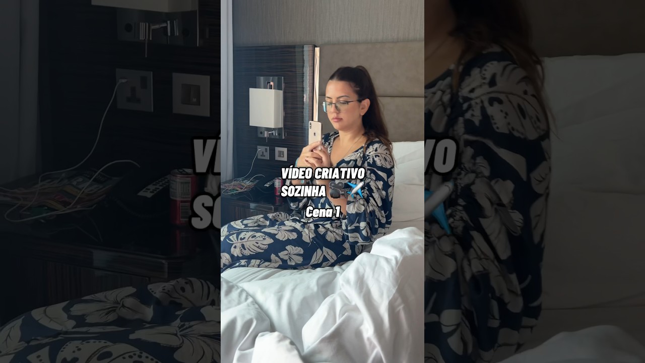 Tutorial de v&iacute;deo f&aacute;cil para fazer sozinha em viagem 💗