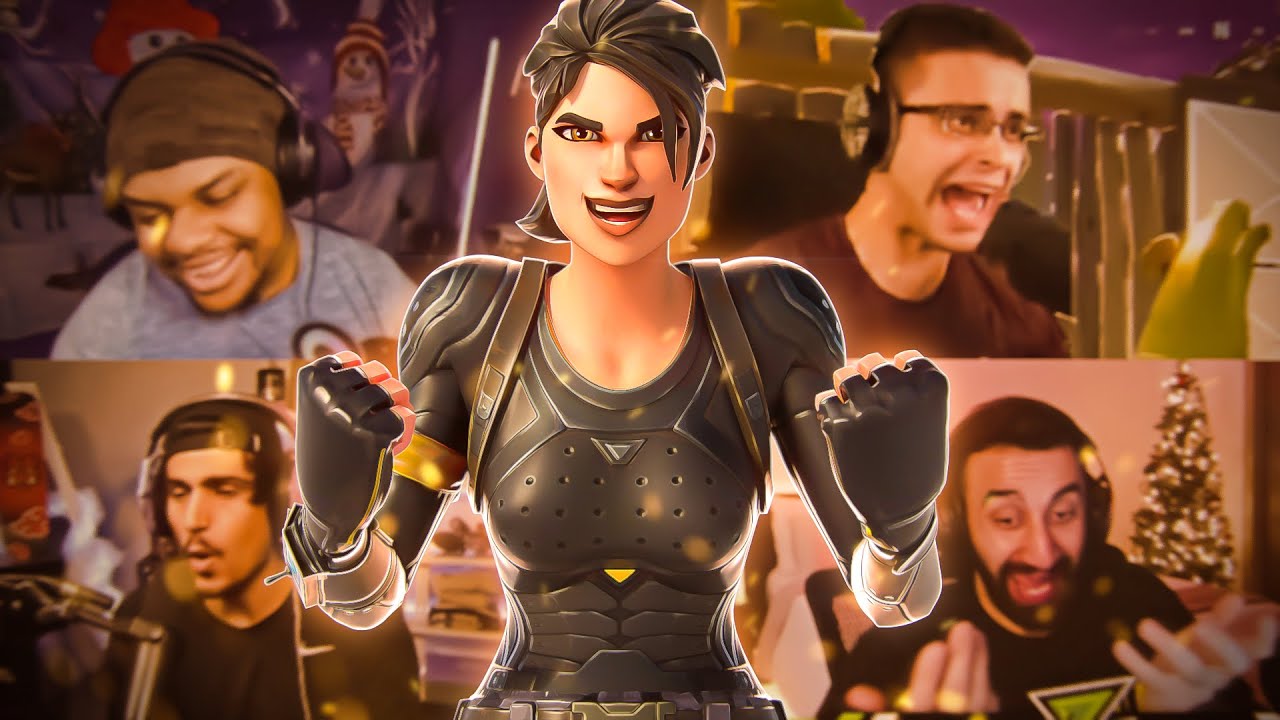 Killing Fortnite TWITCH Streamers in CHAPTER 3!