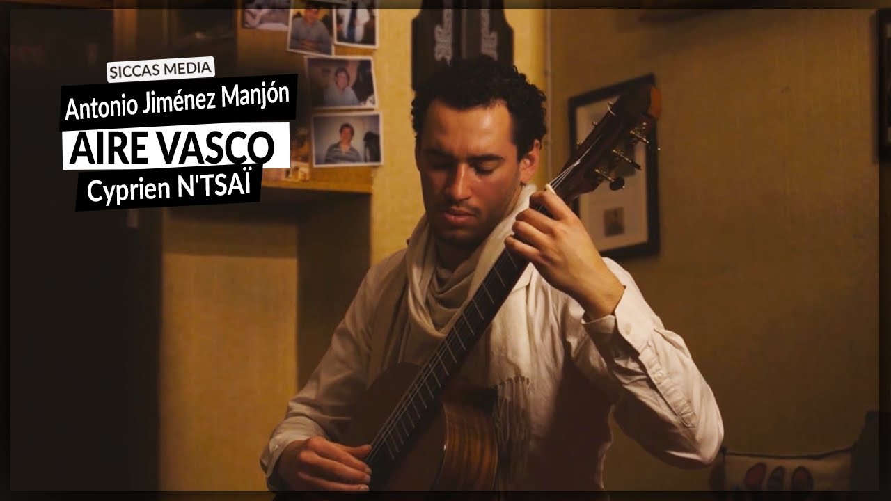 Cyprien N'TSA&Iuml; plays Aire Vasco by Antonio Jim&eacute;nez Manj&oacute;n | Siccas Media