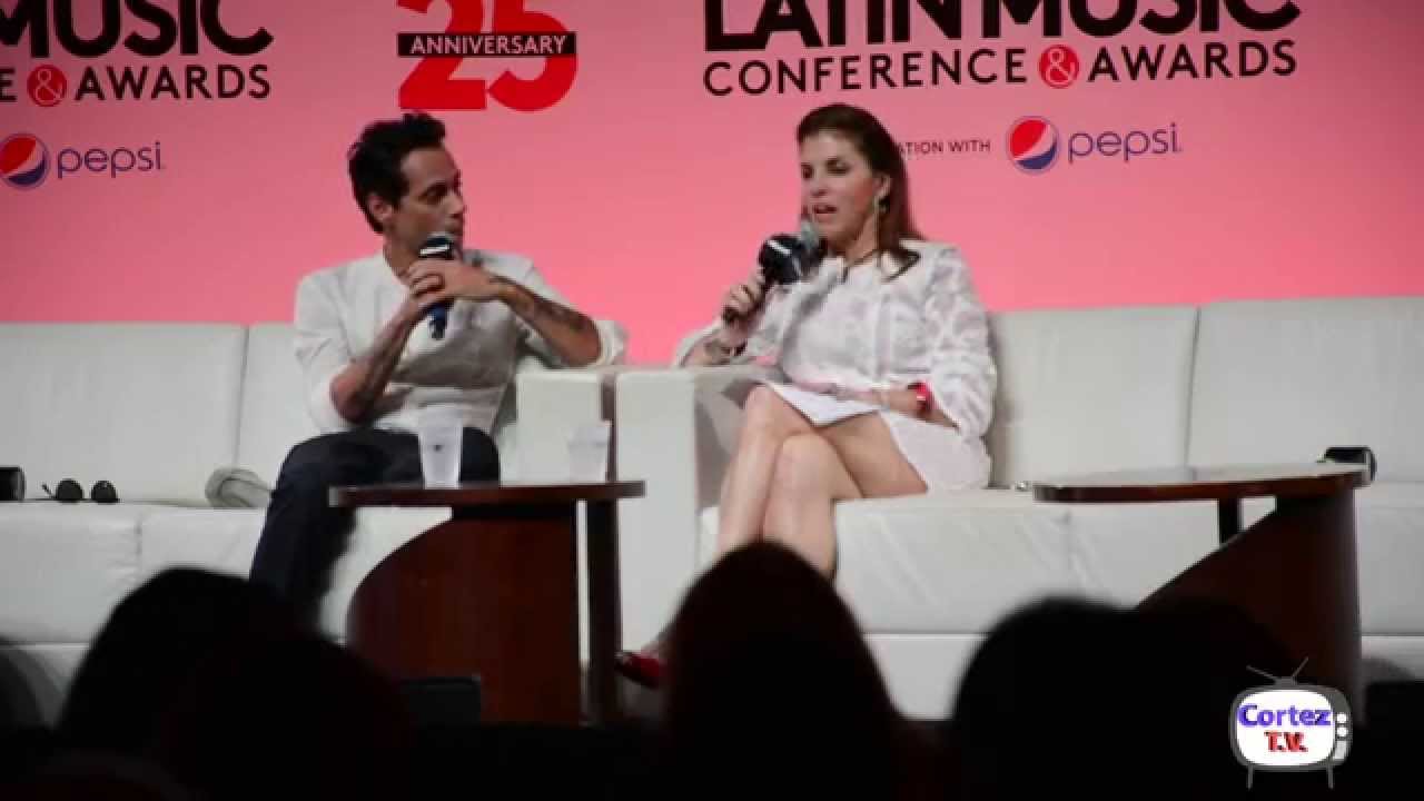 Marc Anthony's Q&A with Leila Cobo in the Billboard Latin Music Conference & Awards 2014