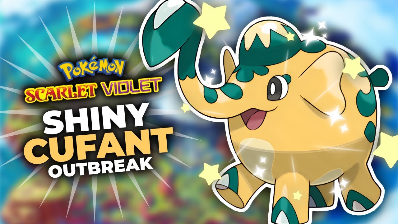 Shiny Cufant (Outbreak) in Pokemon Scarlet & Violet
