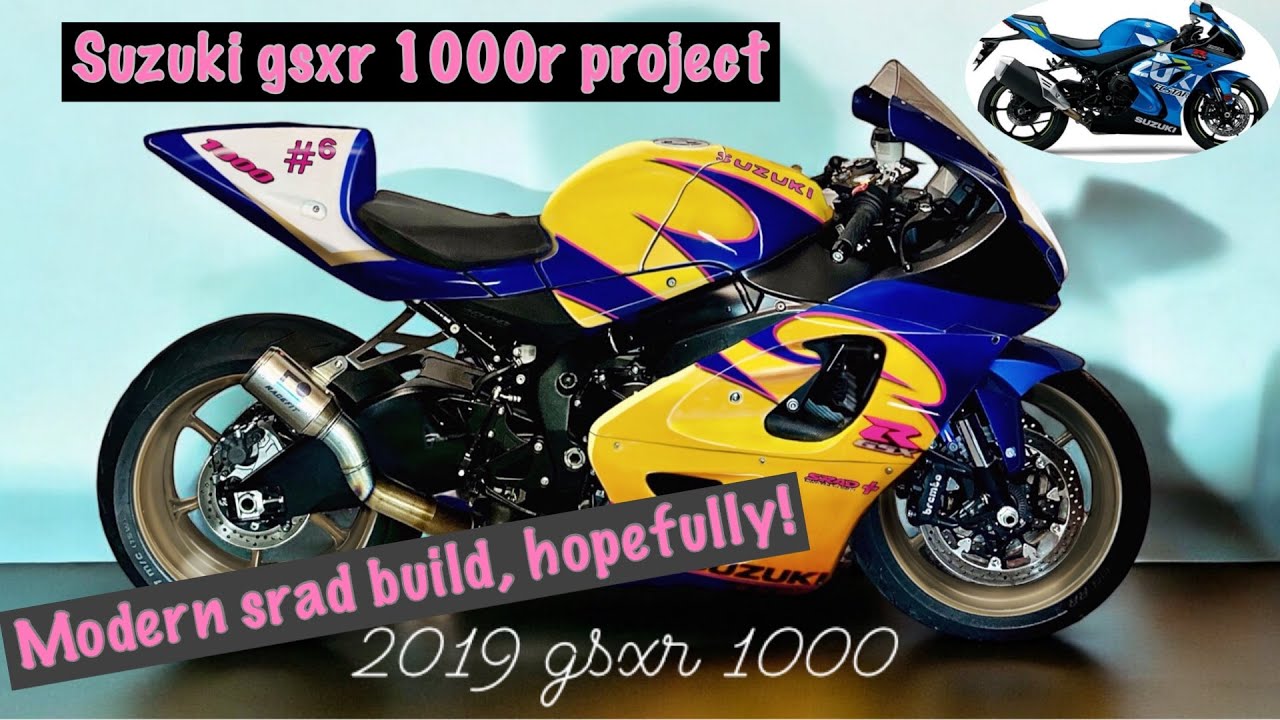 Suzuki Gsxr 1000 project, modern srad build
