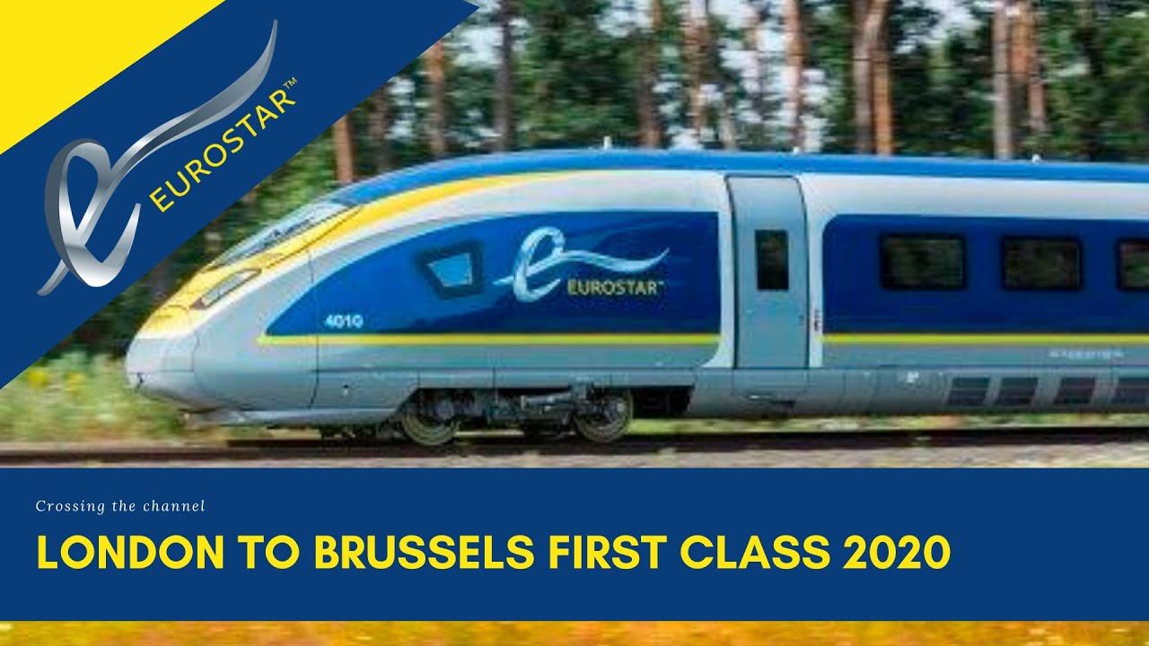 FIRST CLASS Eurostar 2020 London to Brussels - Amsterdam Trip report Channel crossing #Eurostar