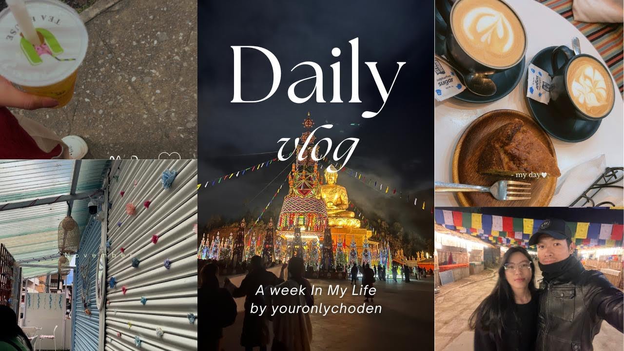 Daily Vlog🤎, Cafe hoping, Global peace prayer festival 