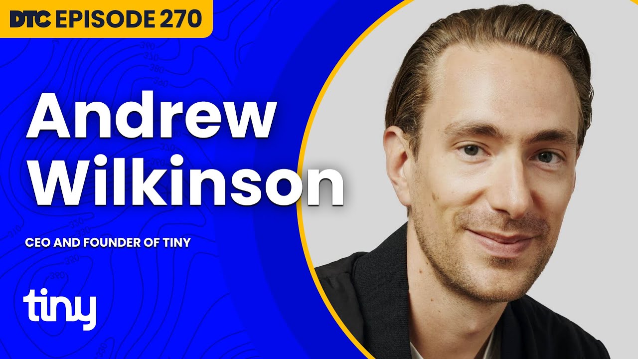Ep 270: Andrew Wilkinson at C-Suite in Victoria: Bootstrapping vs VC vs PE vs Angel
