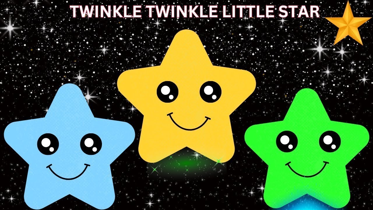 Twinkle Twinkle Little Star ✨Classic Nursery Rhyme with Beautiful Animation | Relaxing Song for Baby
