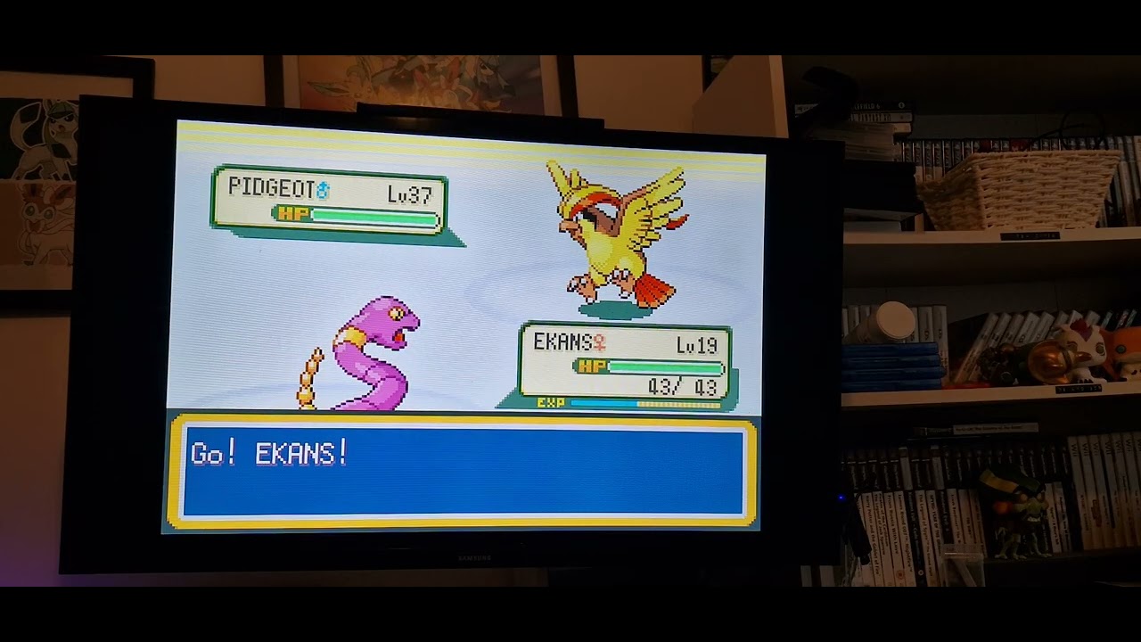 Let's play pokemon fire red silph co .