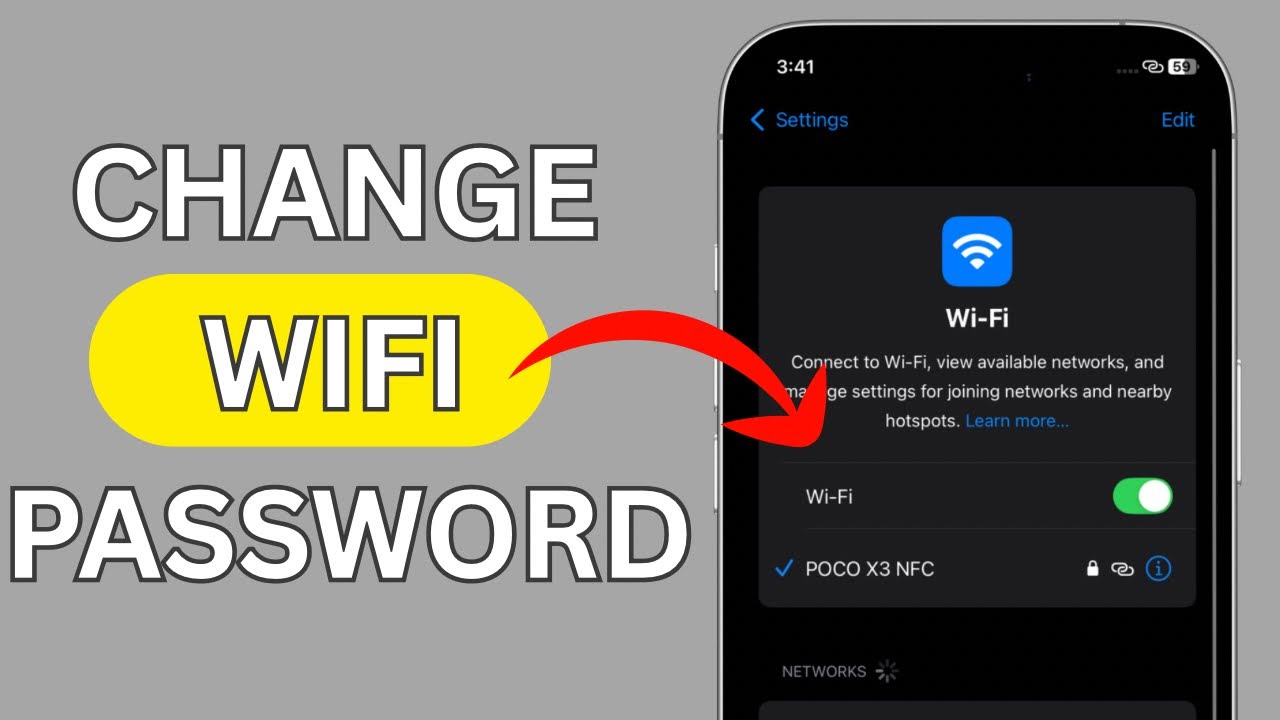 How to Change WiFi Password In iOS/Android | 2025