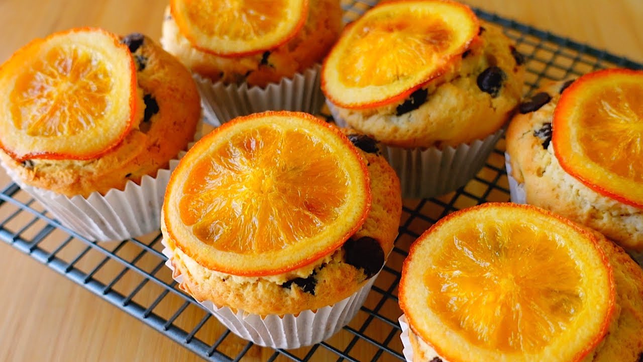 Апельсиново-шоколадные кексы
