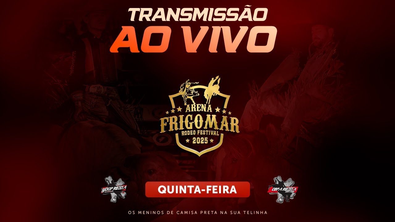 DEOD&Aacute;POLIS-MS 2025 | ARENA FRIGOMAR RODEIO FESTIVAL | QUINTA-FEIRA (AO VIVO)