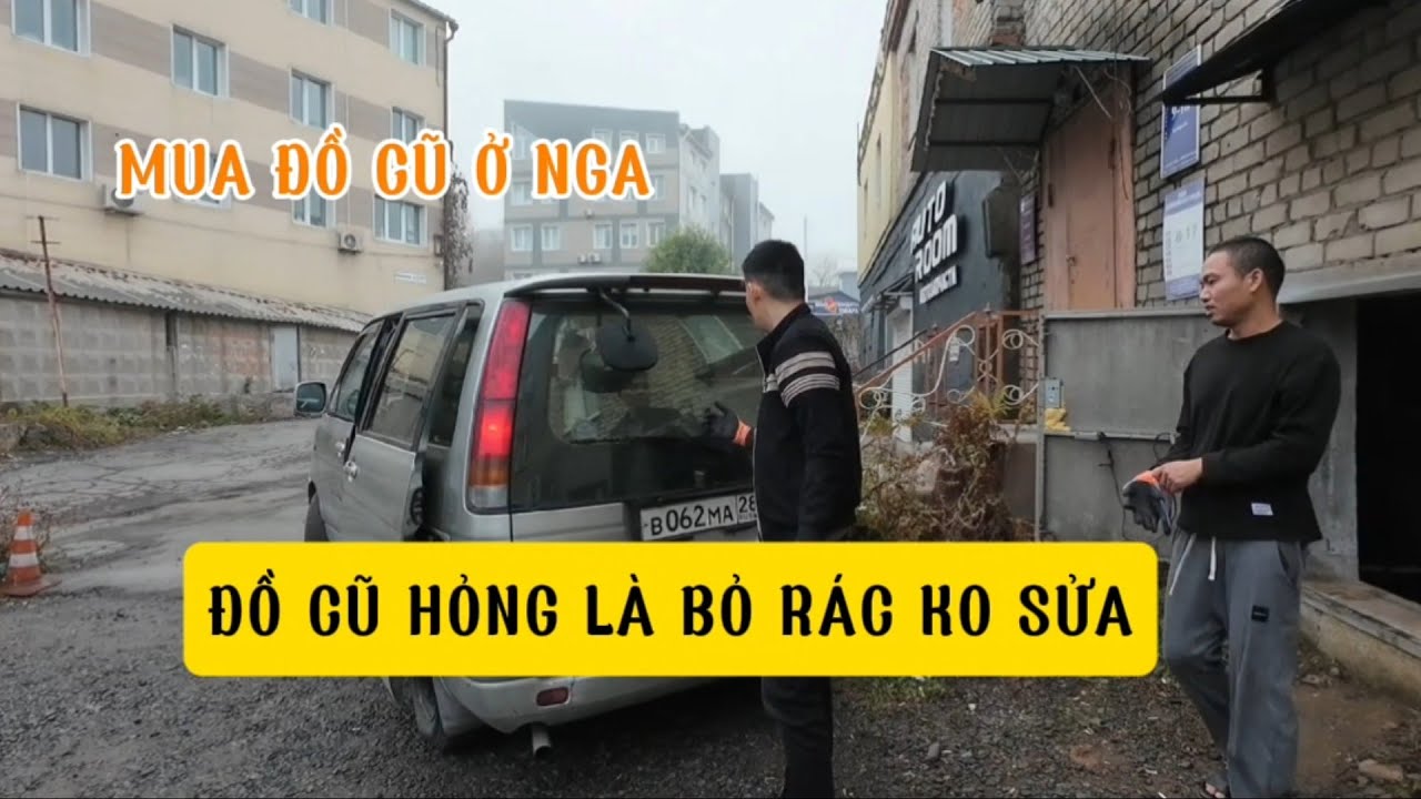 Tập 16 ở nga, Đi thu mua đồ cũ về bán lại cho người việt ở nga