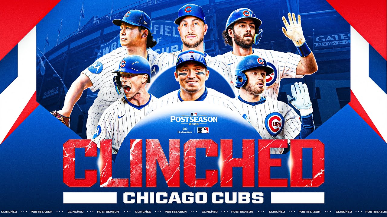 HEY OCTOBER, WHADDYA SAY?! The Cubs punch a ticket to the Postseason 🐻 (Road to October)