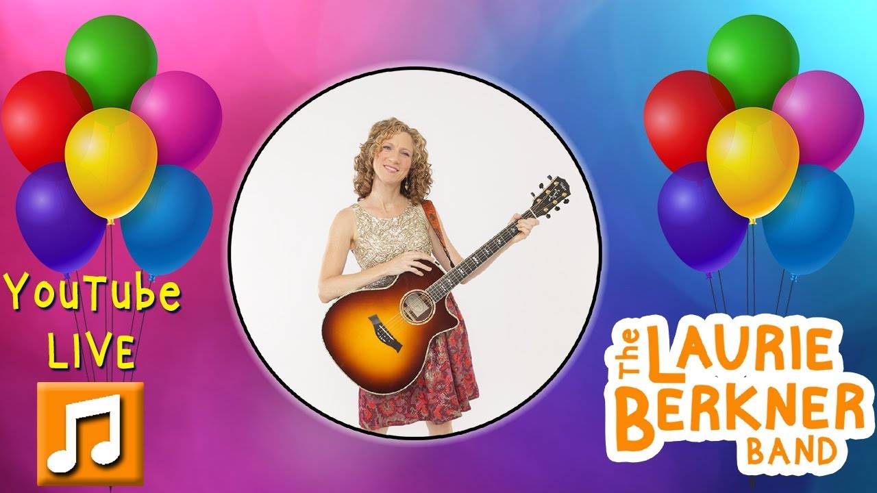 Laurie Berkner LIVE: Mini-Concert & Giveaway Kicking Off The New Year - 1/30/18 at 7:00pm EST